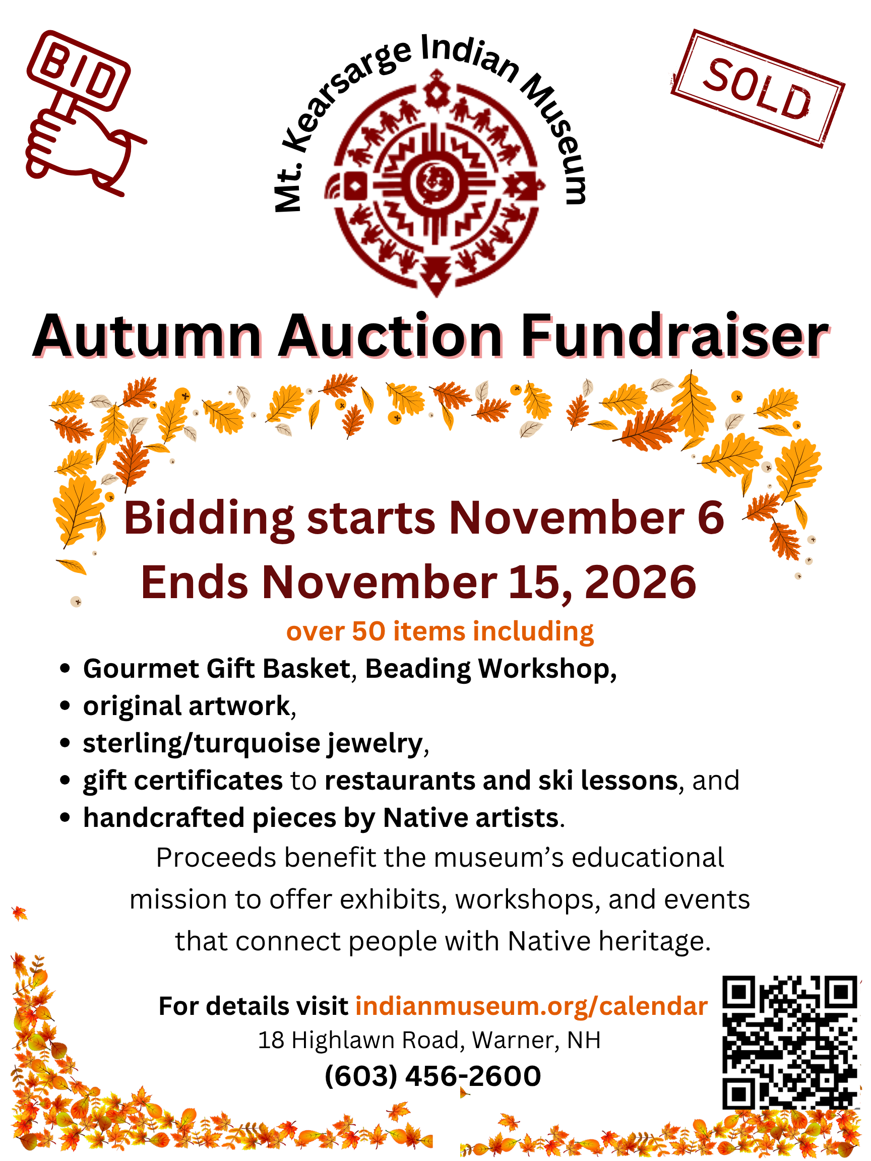 2026 Autumn Auction