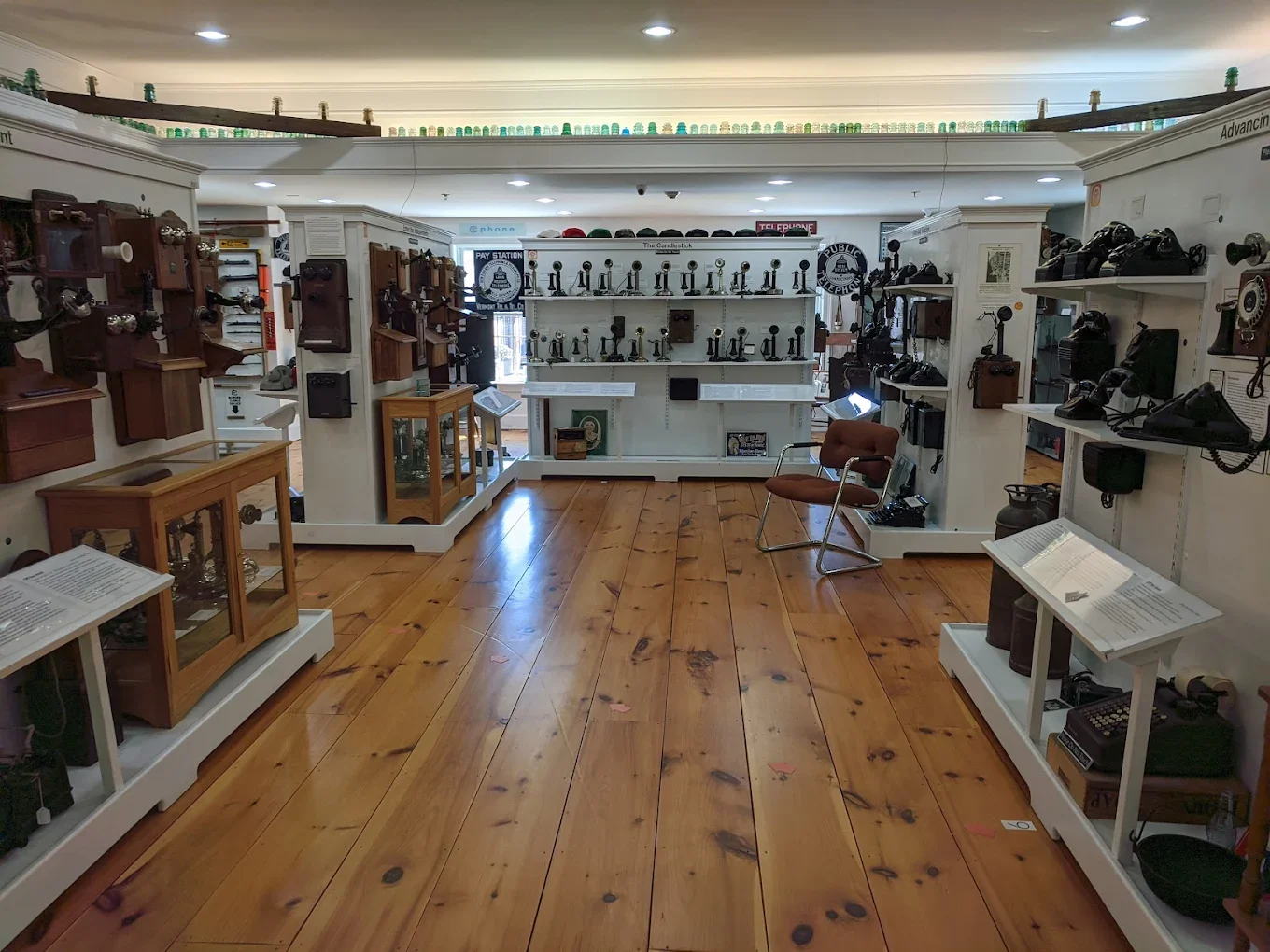 New Hampshire Telephone Museum Display