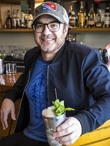 Get the recipe for our "One-Off Julep"