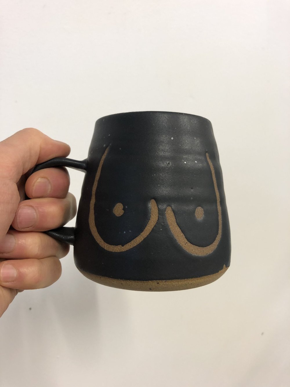 Boob Mugs.  somegirls pottery