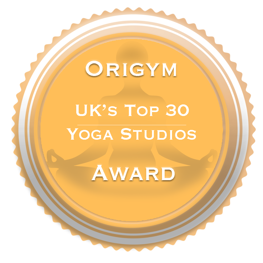 “UK’s Top 20 Yoga Studios” Origym Awards 2019