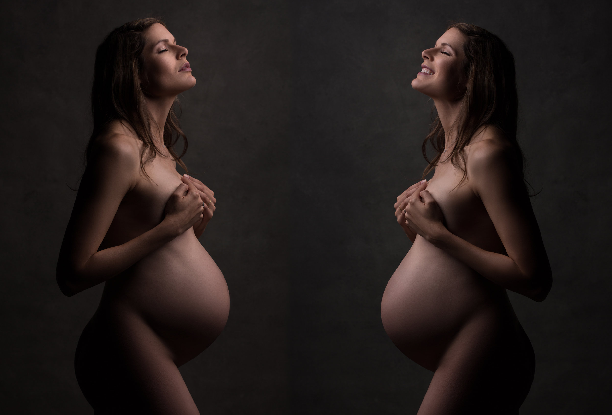 Indoor maternity photoshoot by Sri and Jana Photography