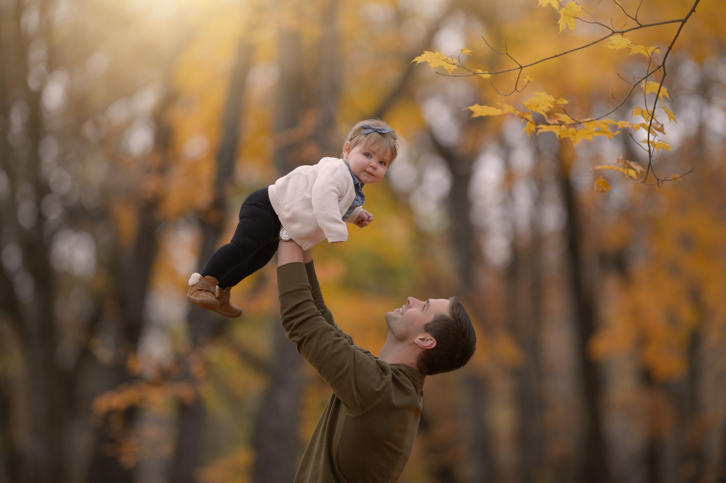 Father love photoshoot in Chicago by Sri and Jana Photography