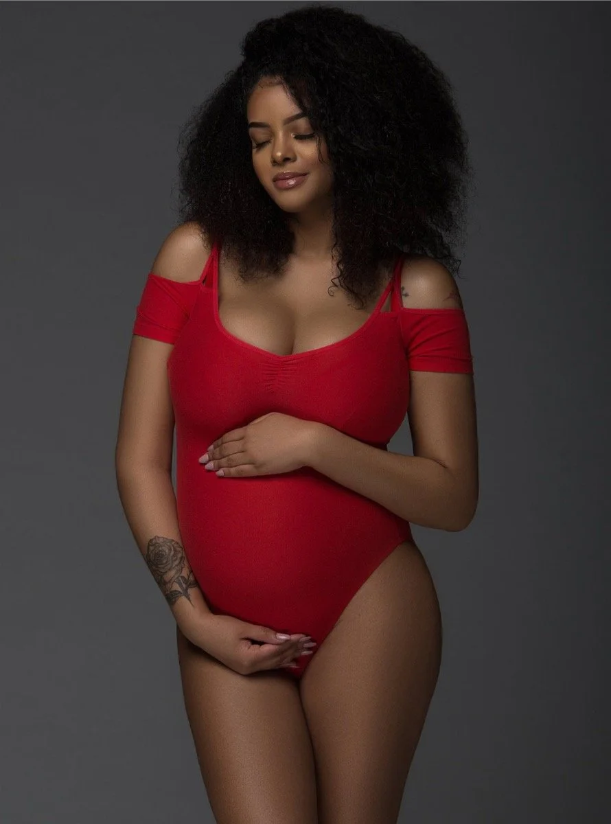 African American pregnancy photography in Chicago