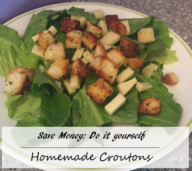 Saving that $2 for a bag of croutons adds up!