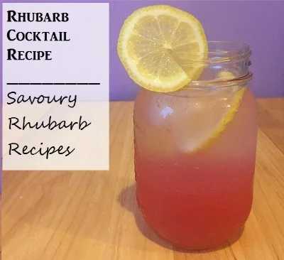 Rhubarb Cocktail 