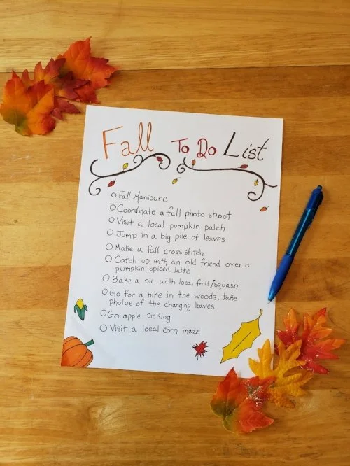 Ultimate Fall Bucket List