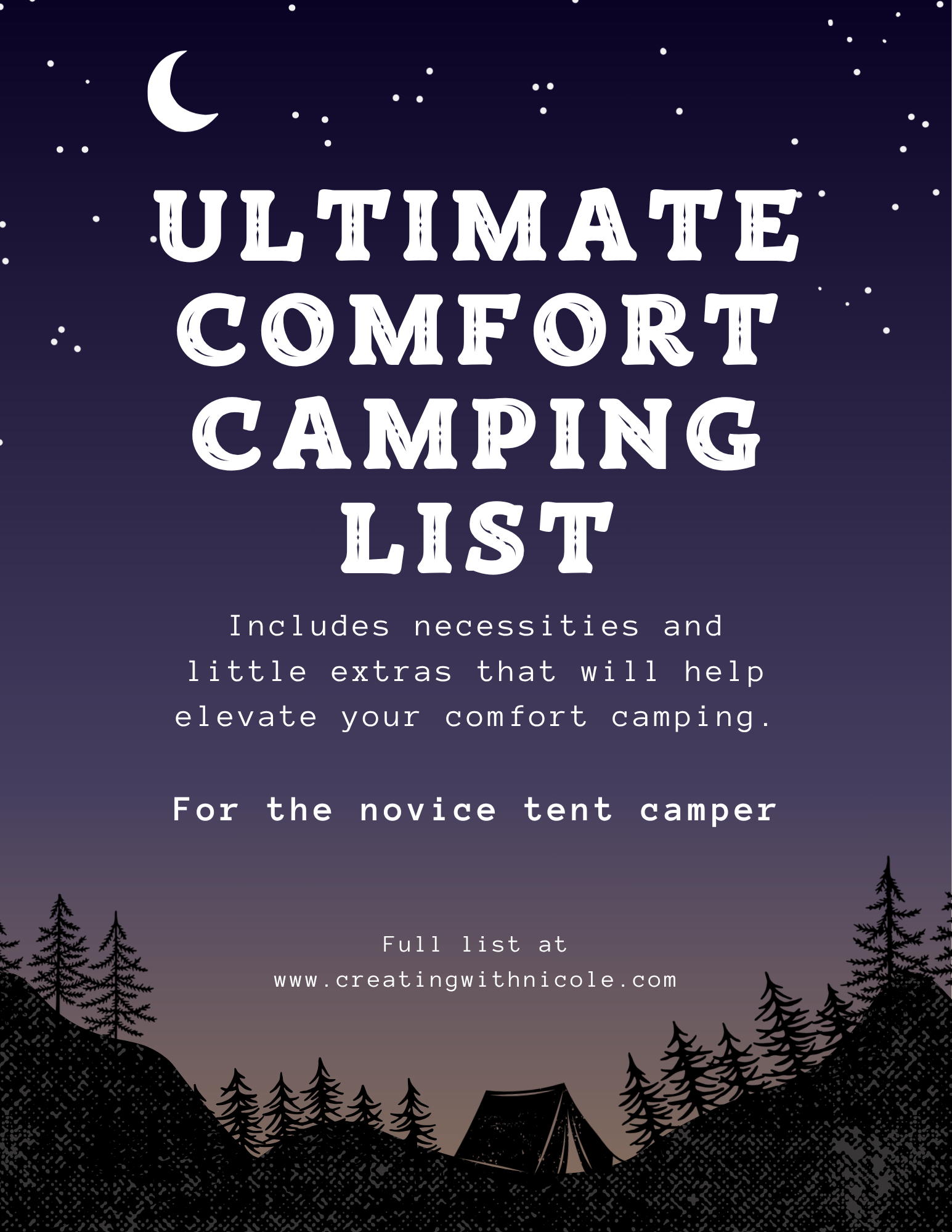 Ultimate Camping List