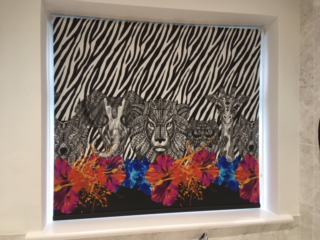 New Serengeti roller fabric