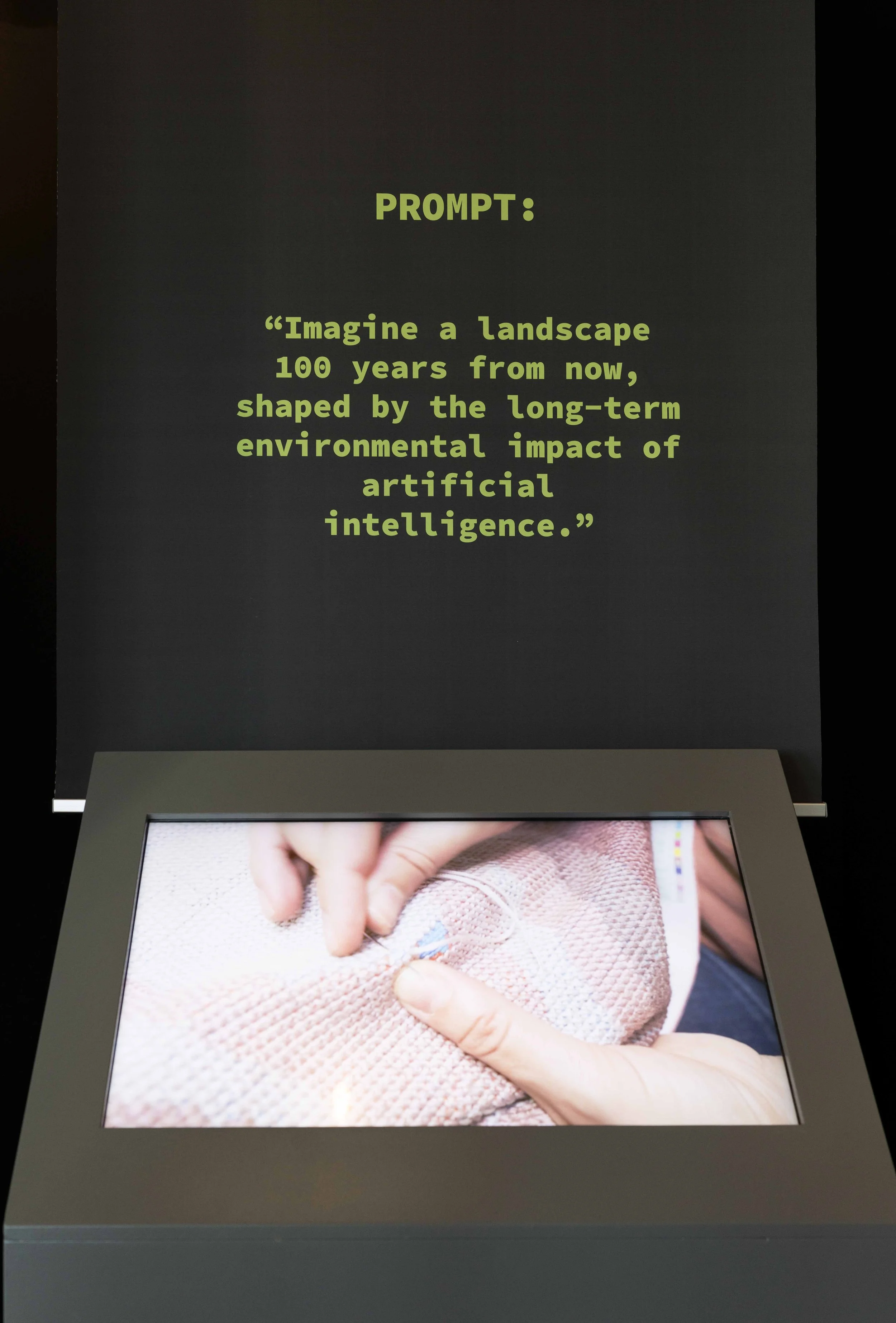 Artist Installation at the Arbetets Museum (Museum of Work), Floor 5, NODEN space, within DIGITOPIA Exhibition, Norrköping, Sweden, June 3rd to July 31st 2026