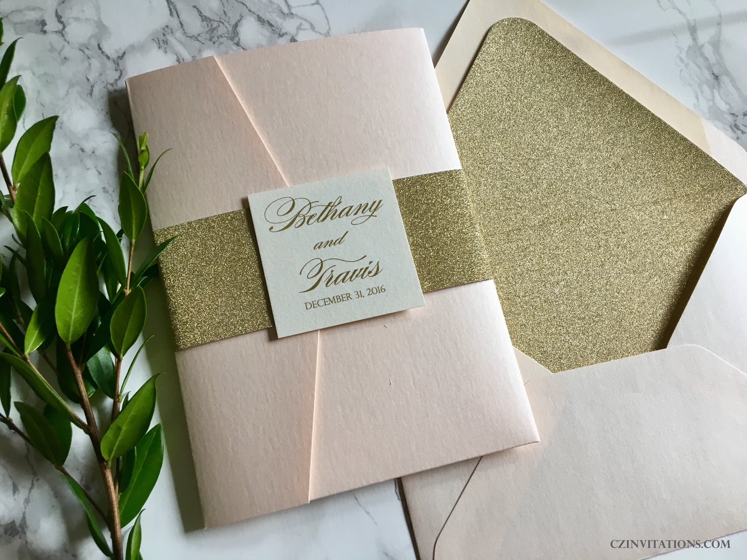 Glitter Paper — CZ INVITATIONS