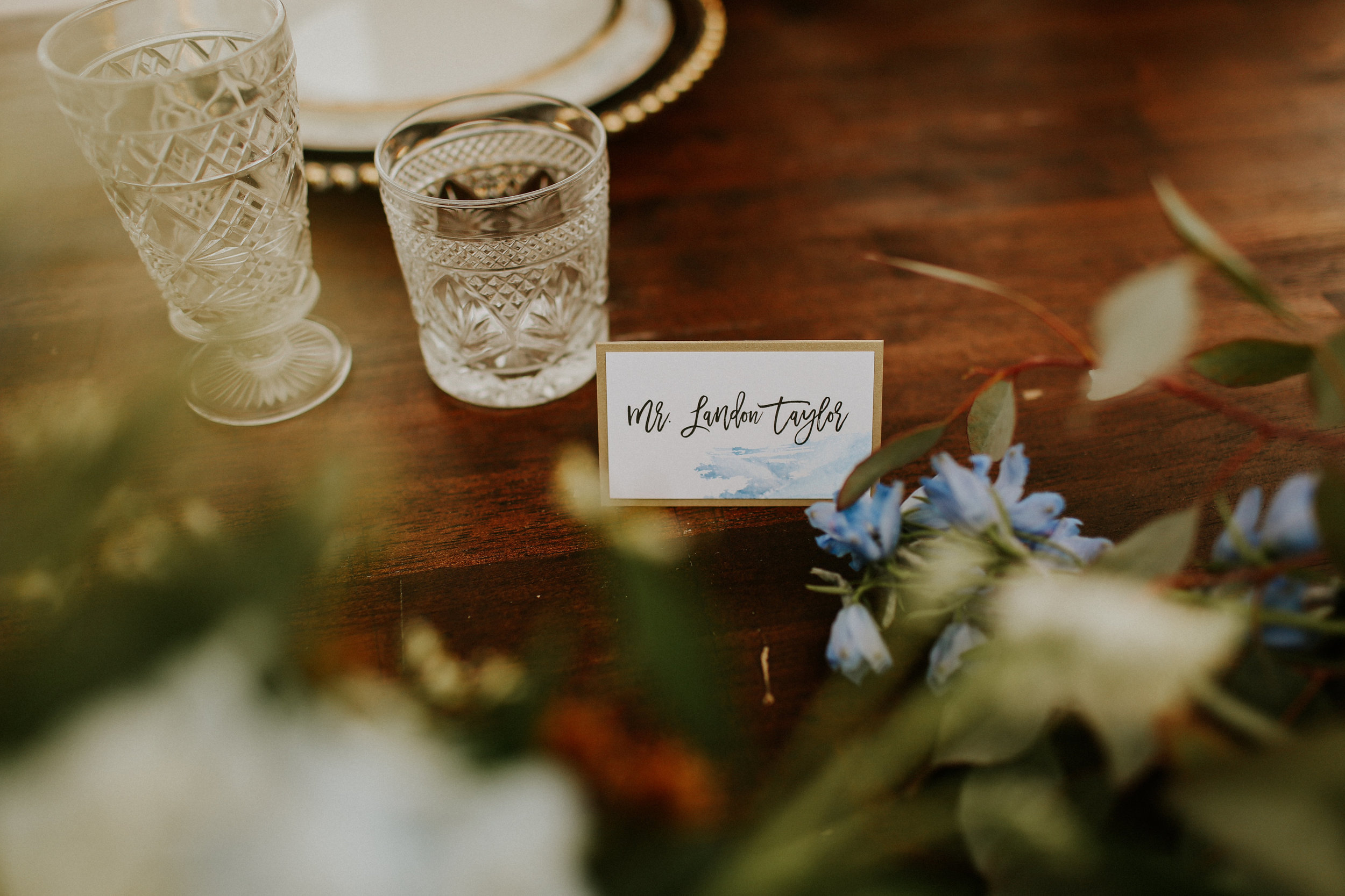 Custom Place cards