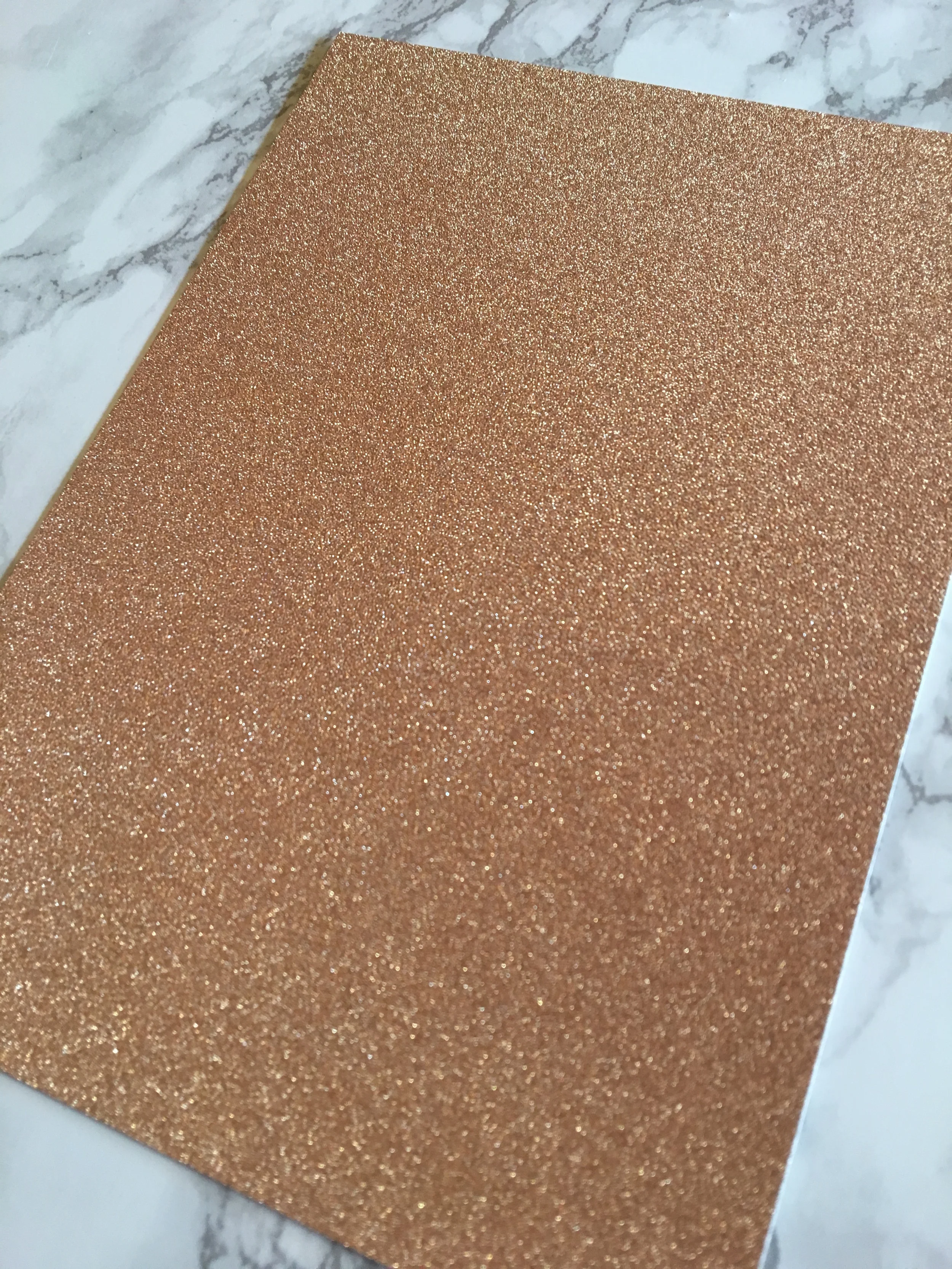 Rose Gold Glitter Paper