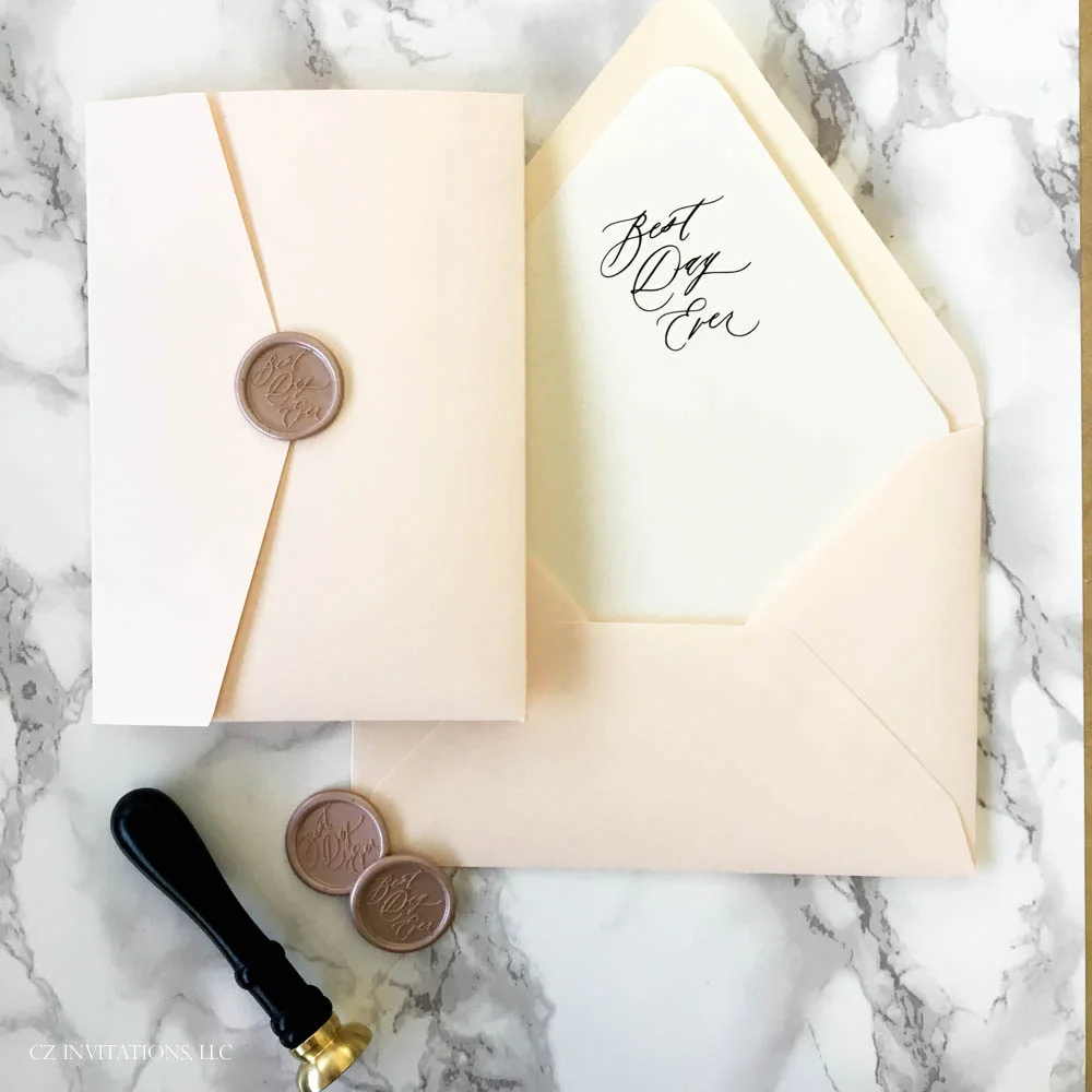 diy supplies for wedding invitations