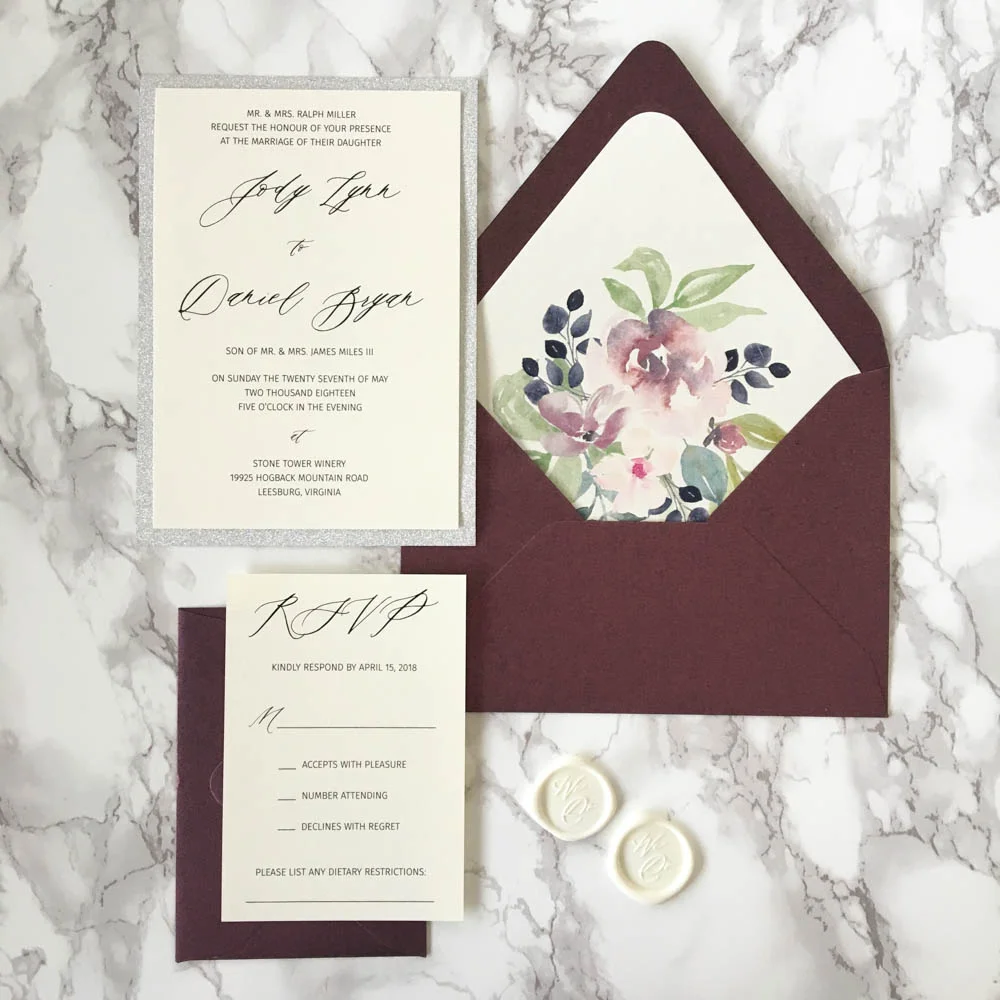 invitation supplies for diy
