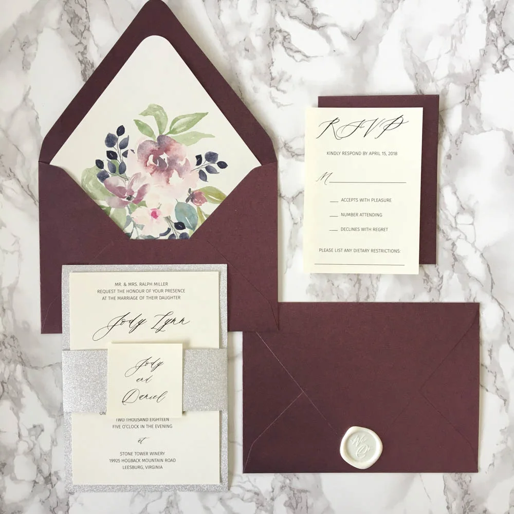 supplies for diy invitations