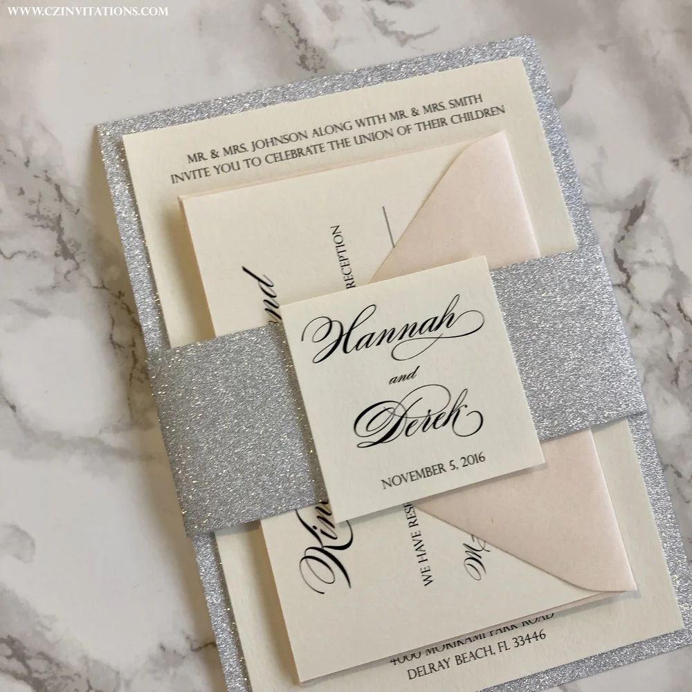 invitation belly bands paper bands to wrap invites on wedding invite belly band size