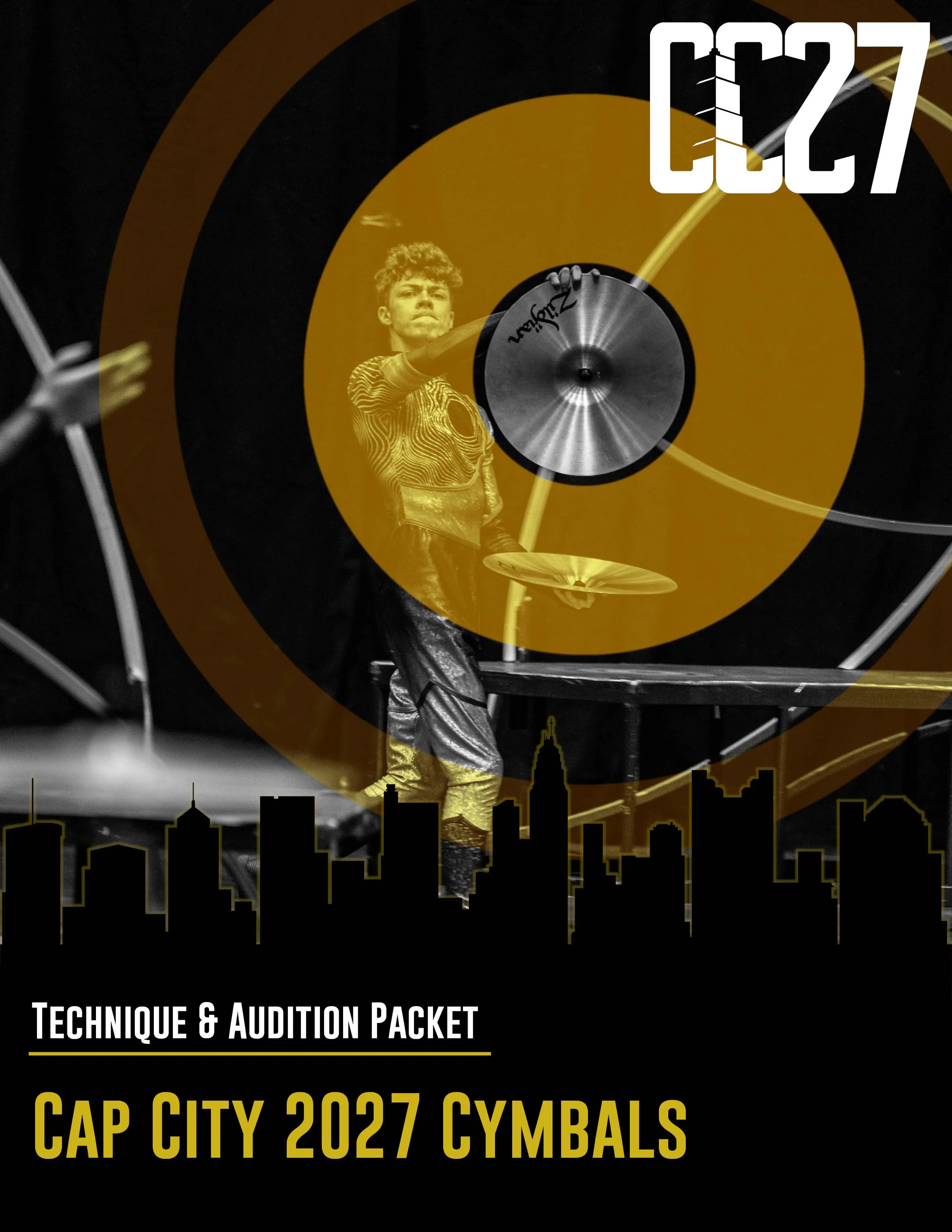 Cap City 2027 Cymbal Audition Packet