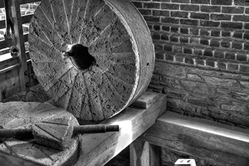 Millstone at Aldie Mill, Aldie, Virginia
