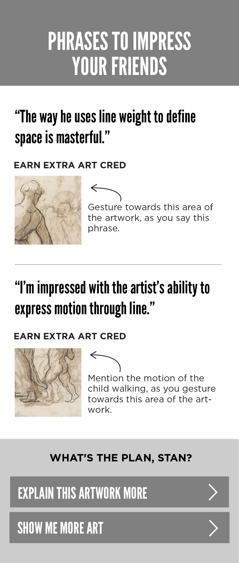 Breaking down the formality of the museum space