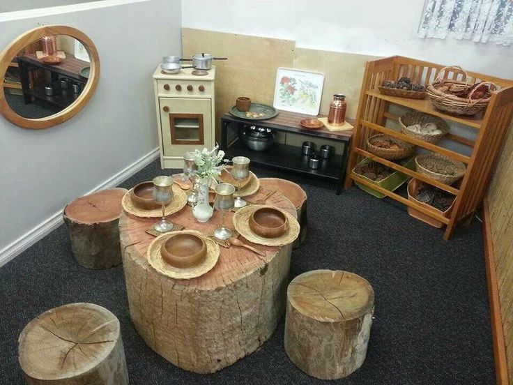 tree stump pretend kitchen set up.jpg