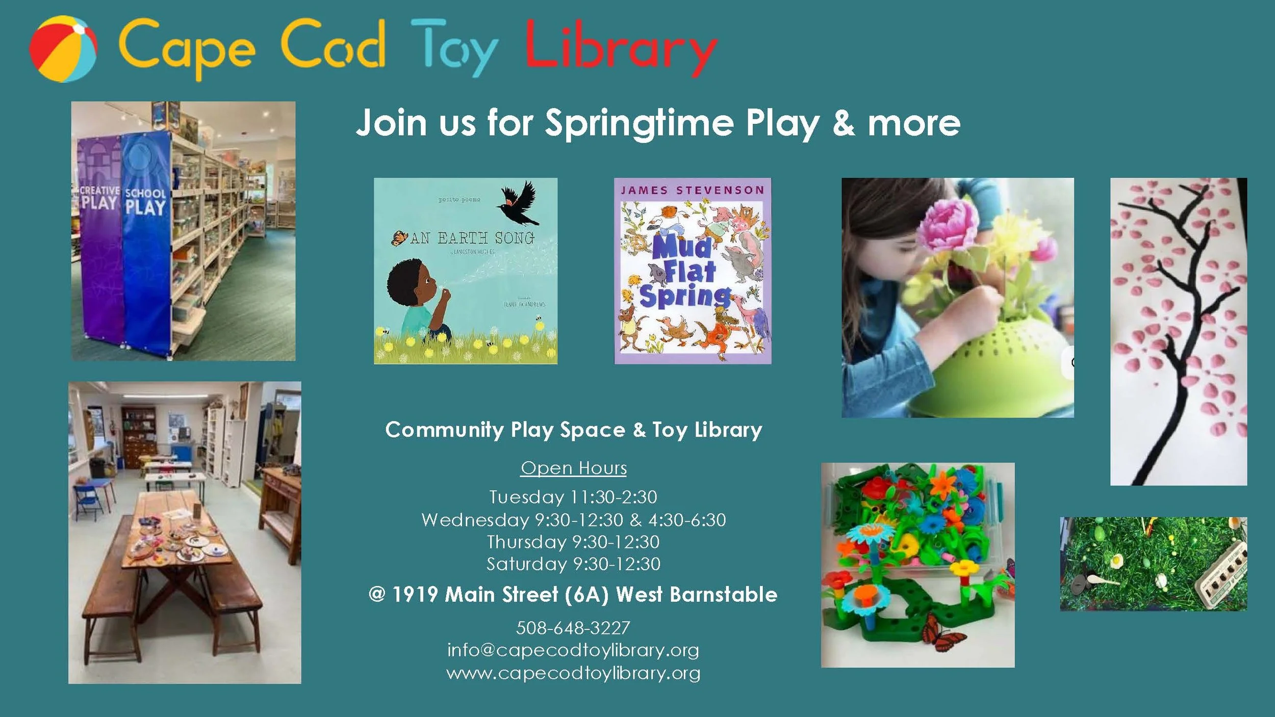 Springtime Play — Cape Cod Toy Library