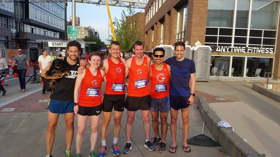 CNW teammates post-Fremont 5k