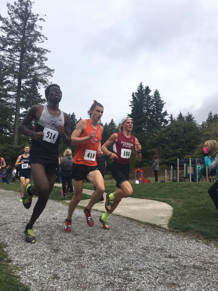 Tyler Van Dooren looking strong at the WWU Classic at Lake Padden