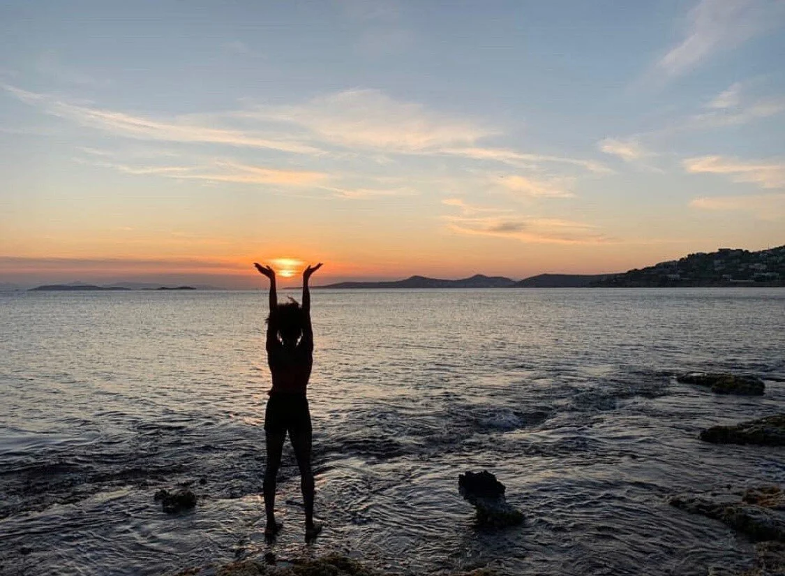 Tori Franklin in Greece