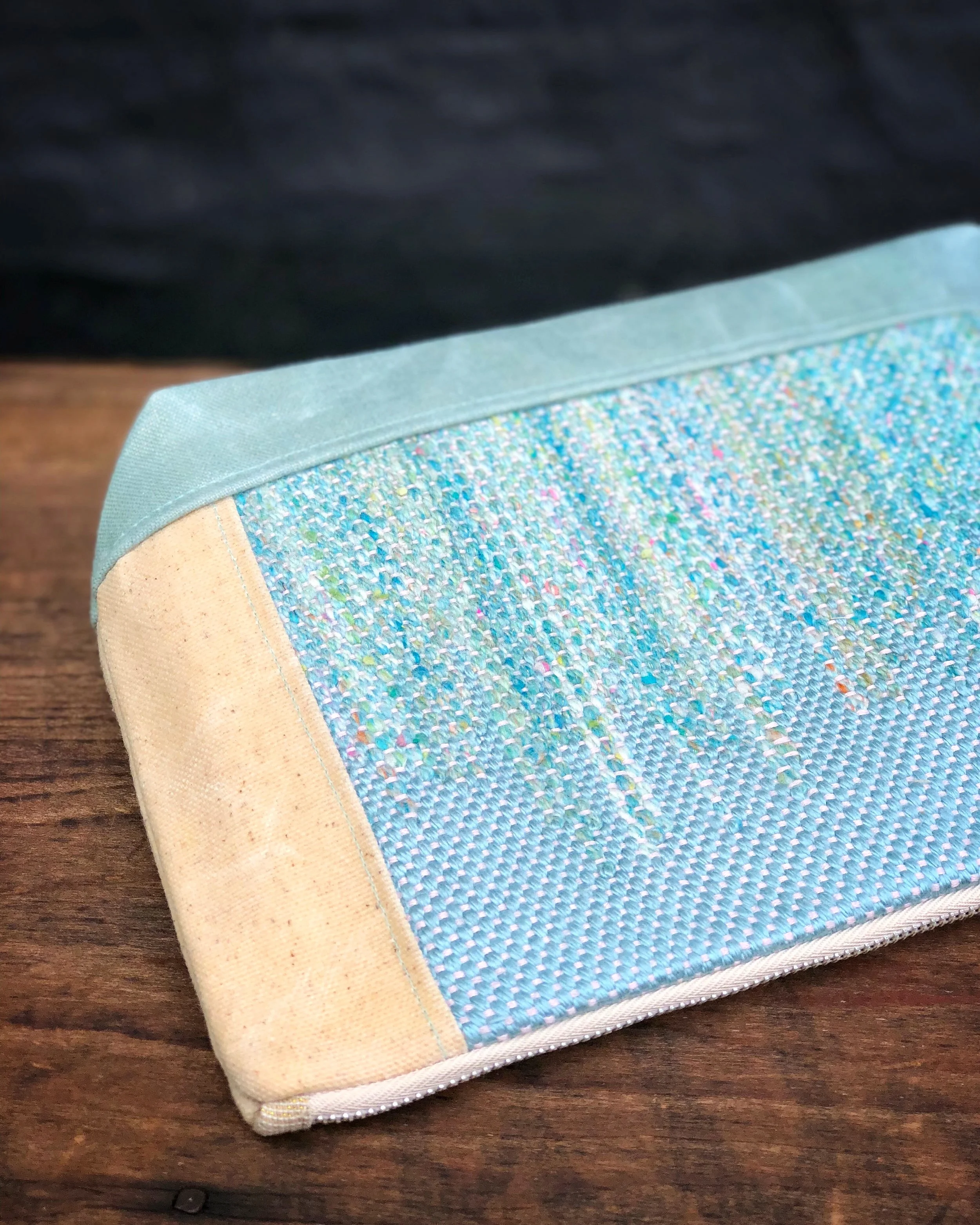 Icicle Window Zippered Pouch