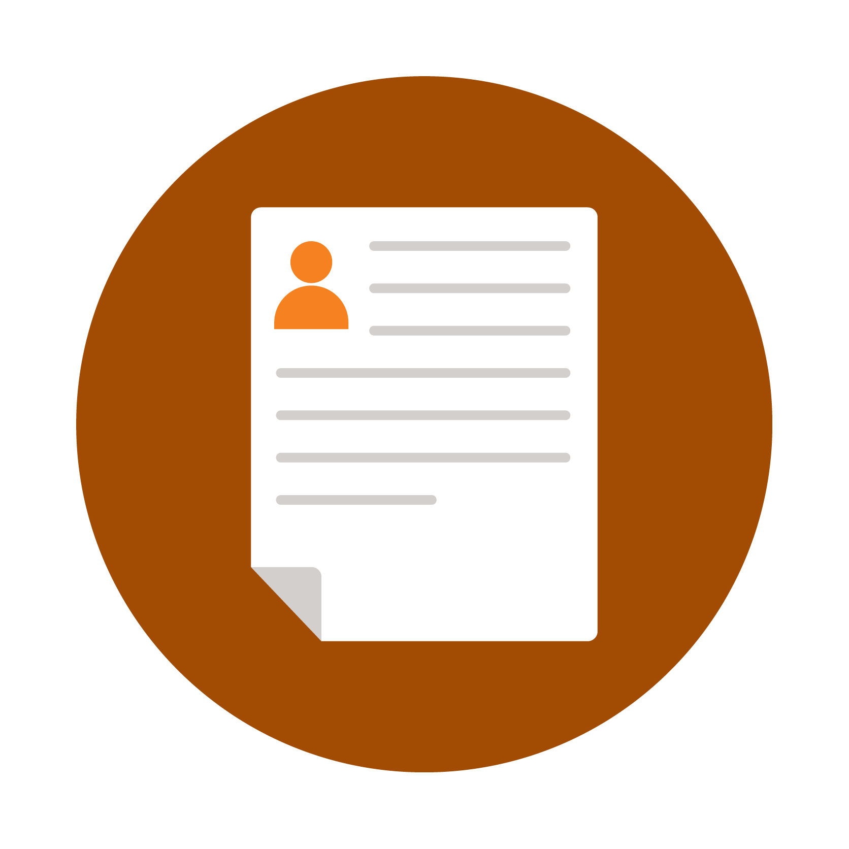 Icon of a guidance report