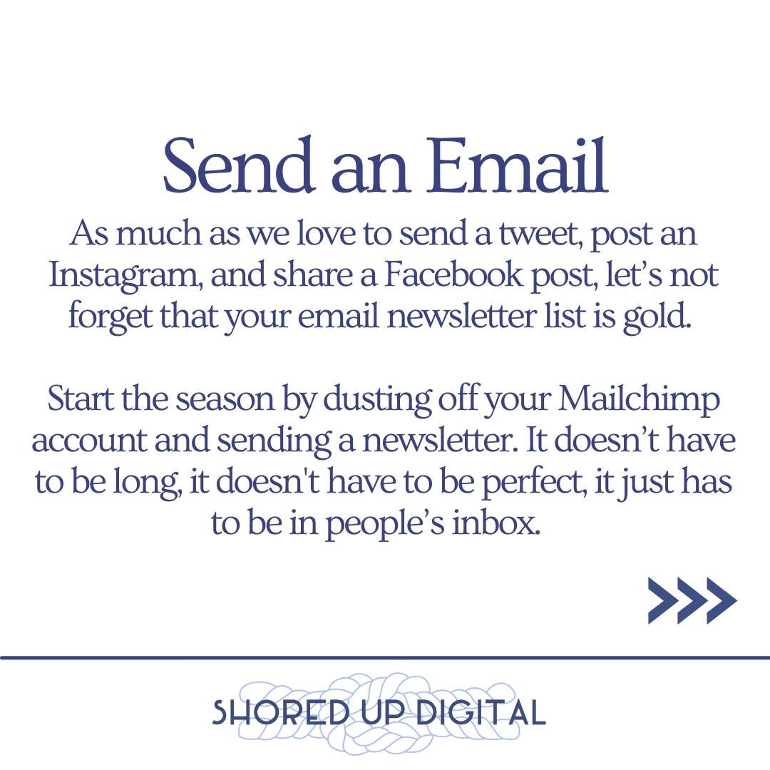 When is the last time you've sent an email newsletter to your contacts? Far too often we hear from people that it's been far too long. 

We often meet with new clients that tell us they have hundreds and sometimes thousands of contacts on their email