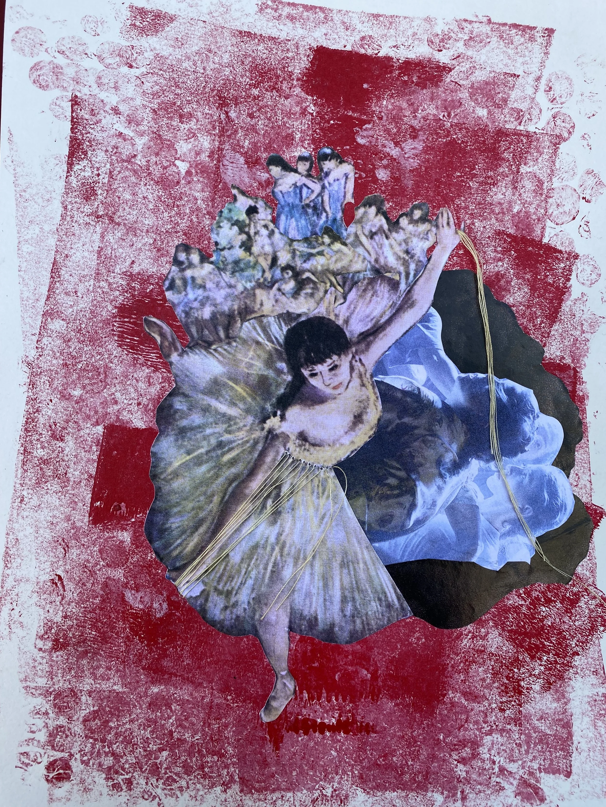 Dancer in the light - Property of Hélène L'Heuillet, Paris