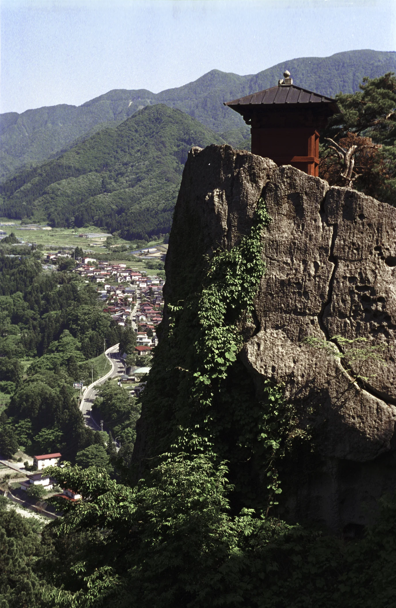 Yamadera Buddhist Temple.