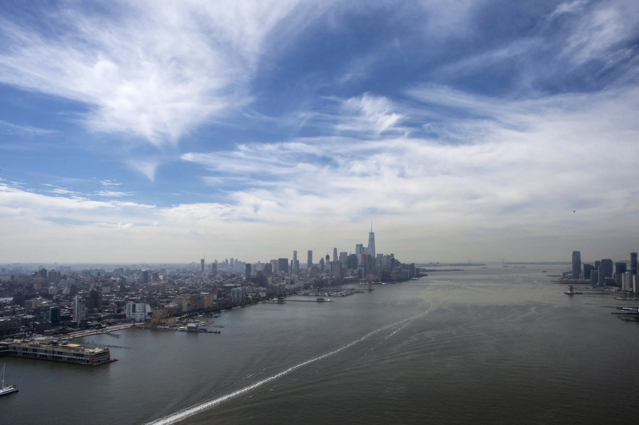 Over the Hudson River