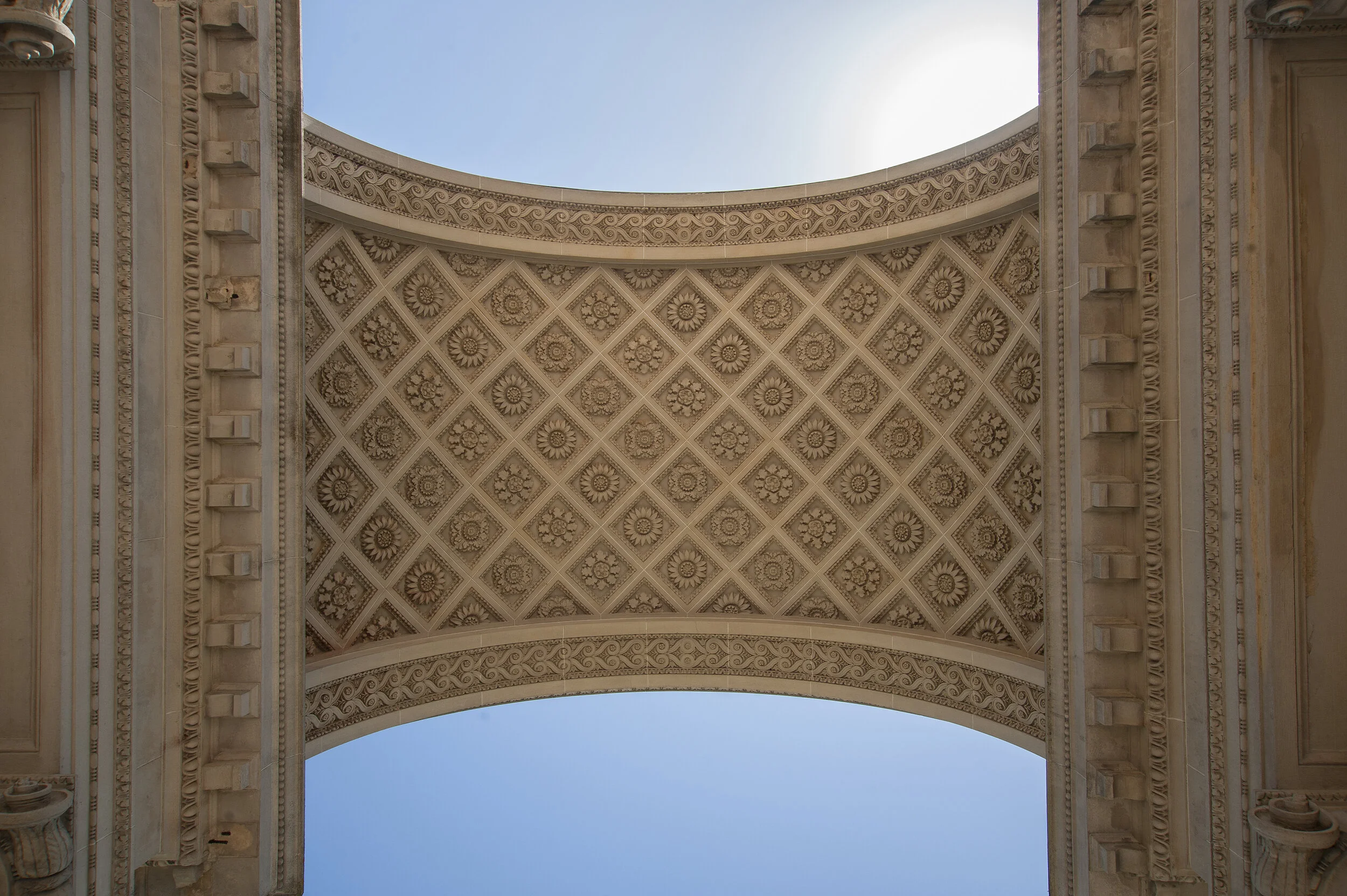 Classical arch.