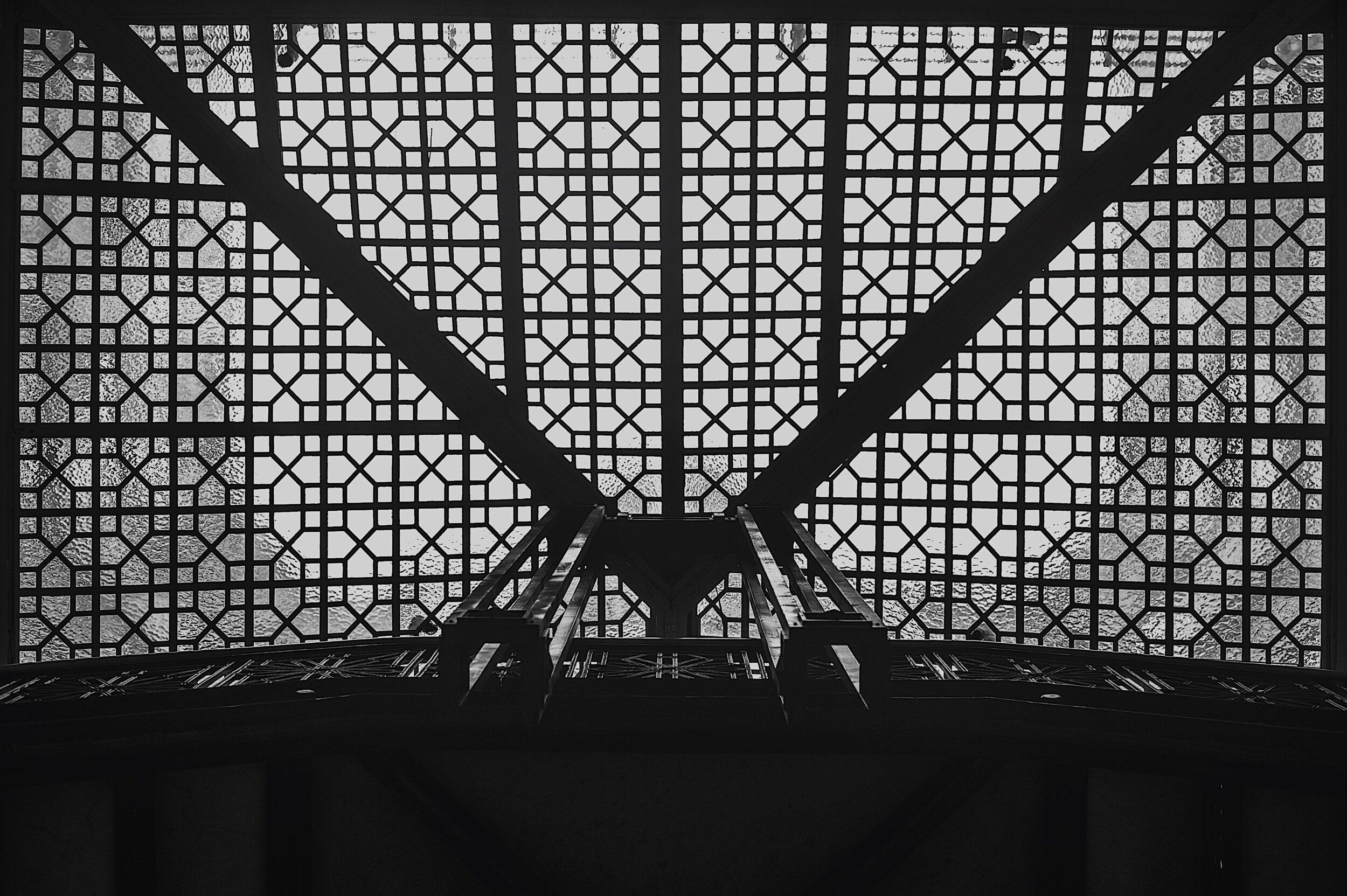 The Rookery Skylight Chicago.