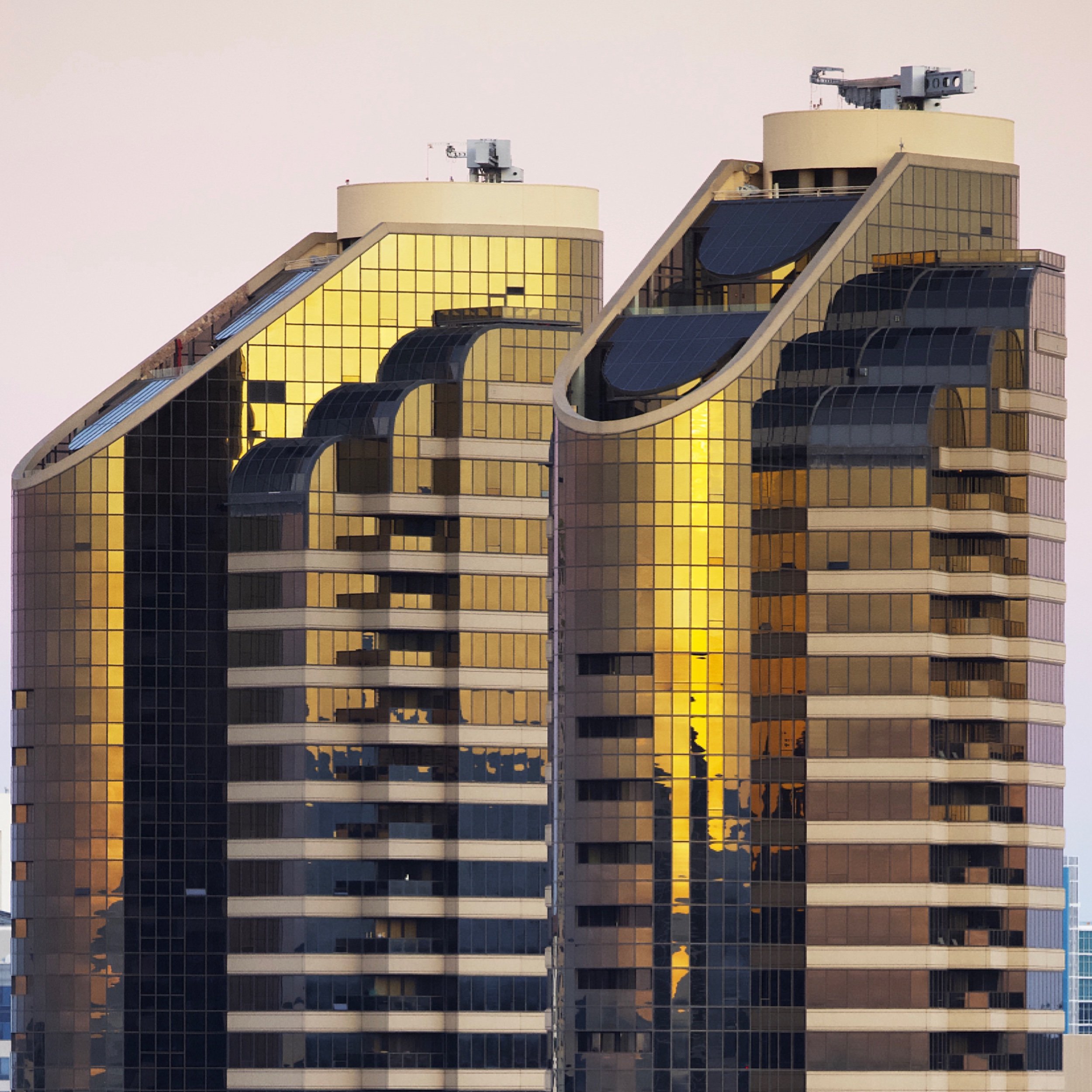 Twin Skyscrapers