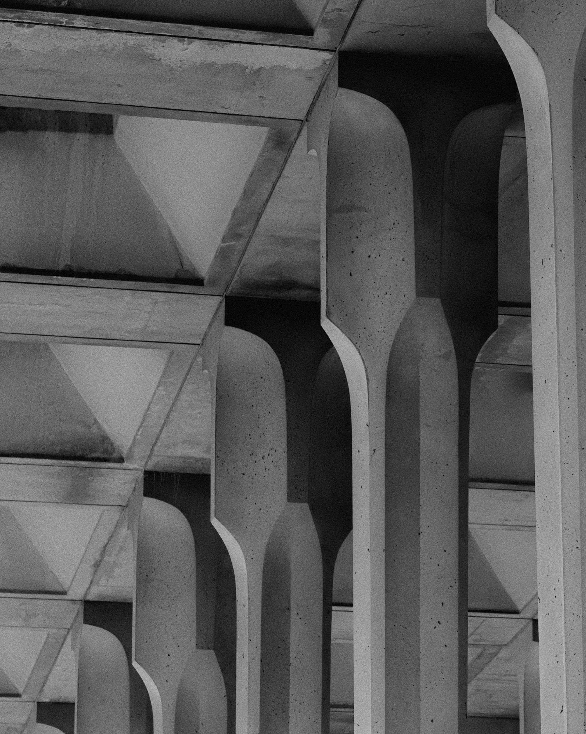 Midcentury Modern Columns