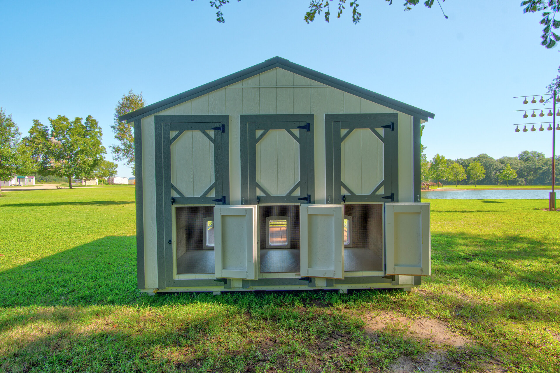 Overholt Portable Buildings — Dog Kennels
