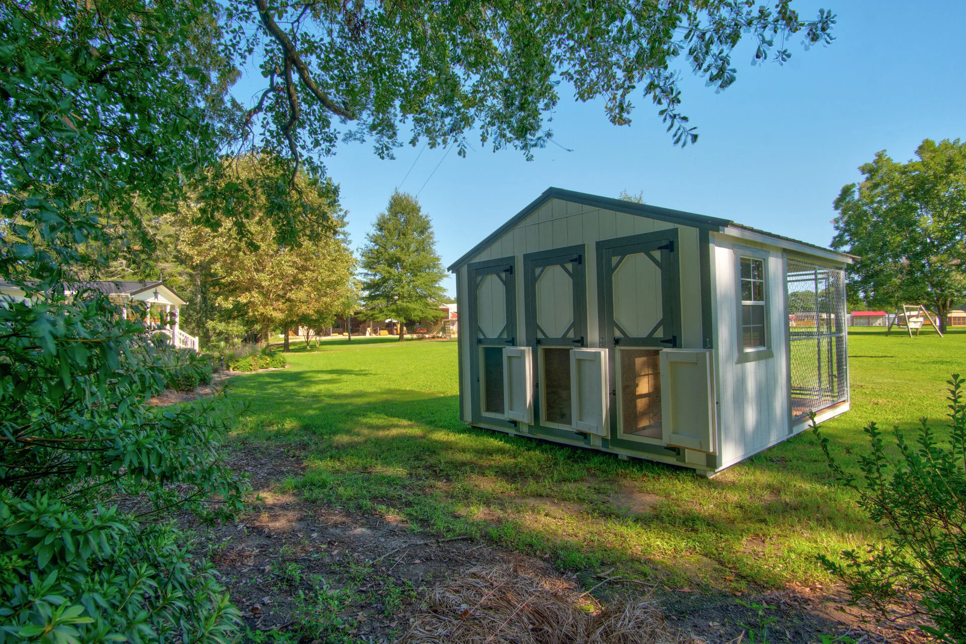 Overholt Portable Buildings — Dog Kennels