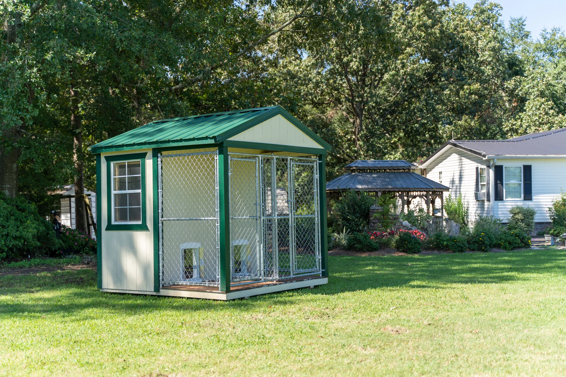 Overholt Portable Buildings — Dog Kennels