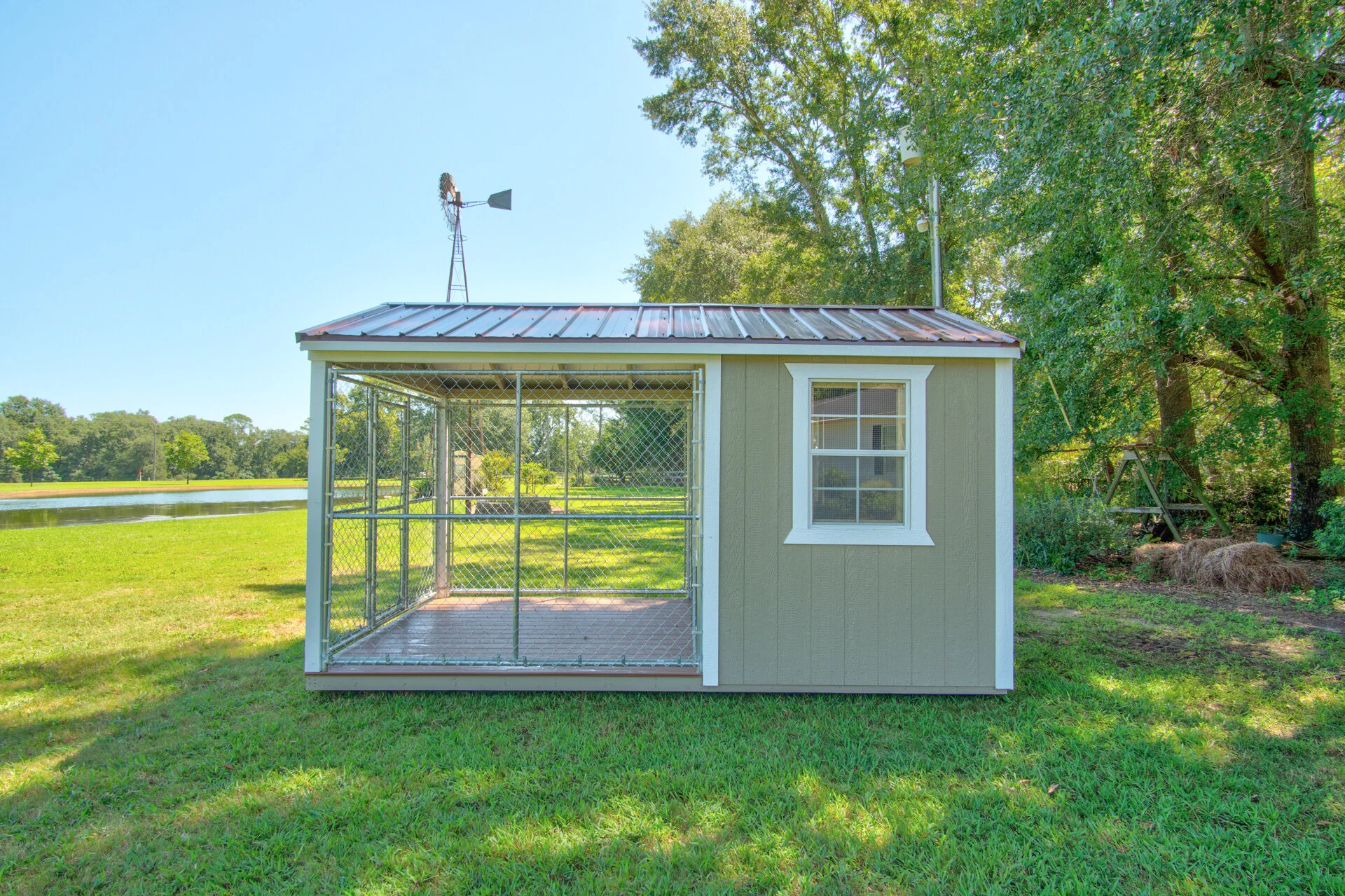 Overholt Portable Buildings — Dog Kennels