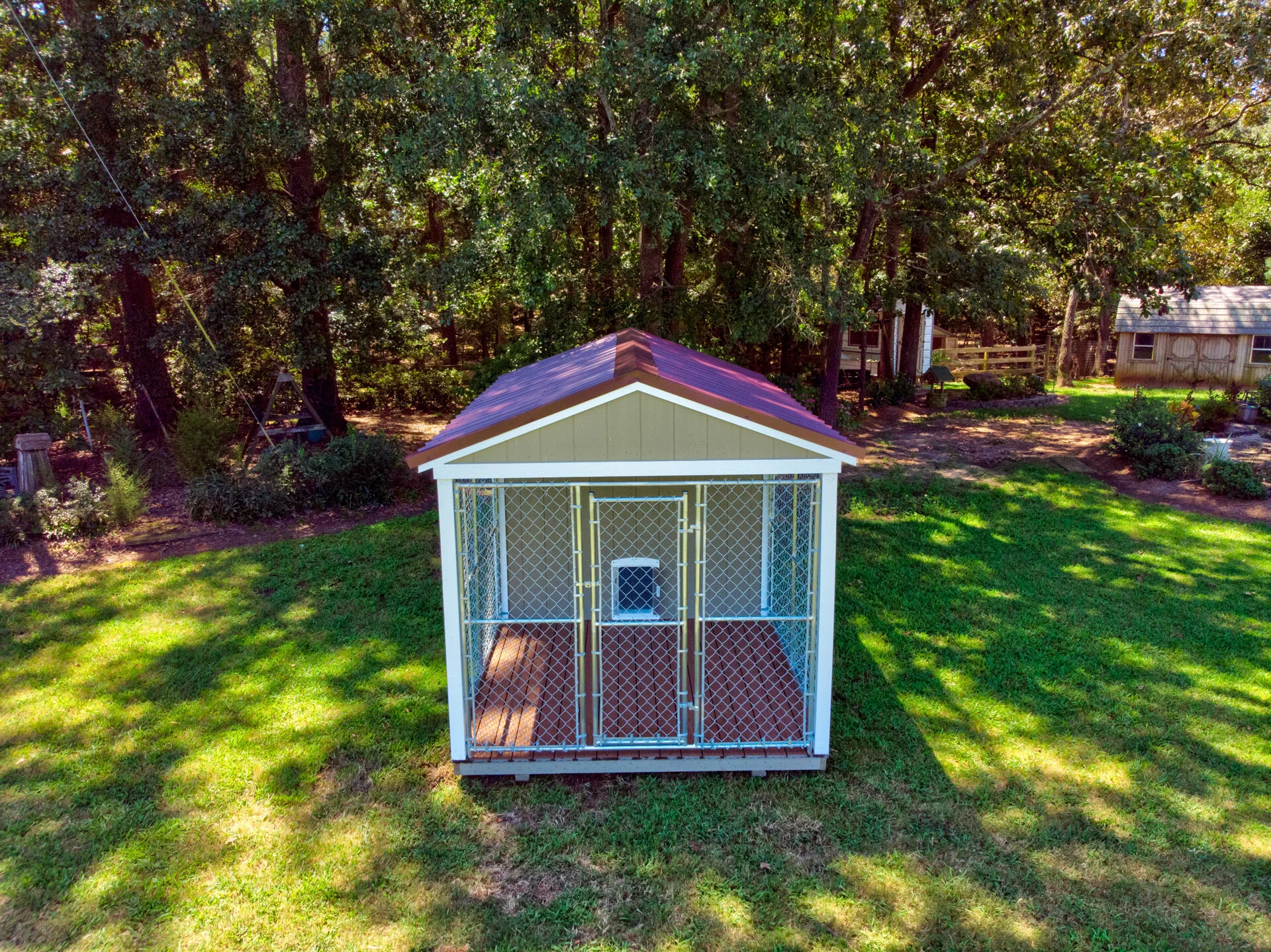 Overholt Portable Buildings — Dog Kennels