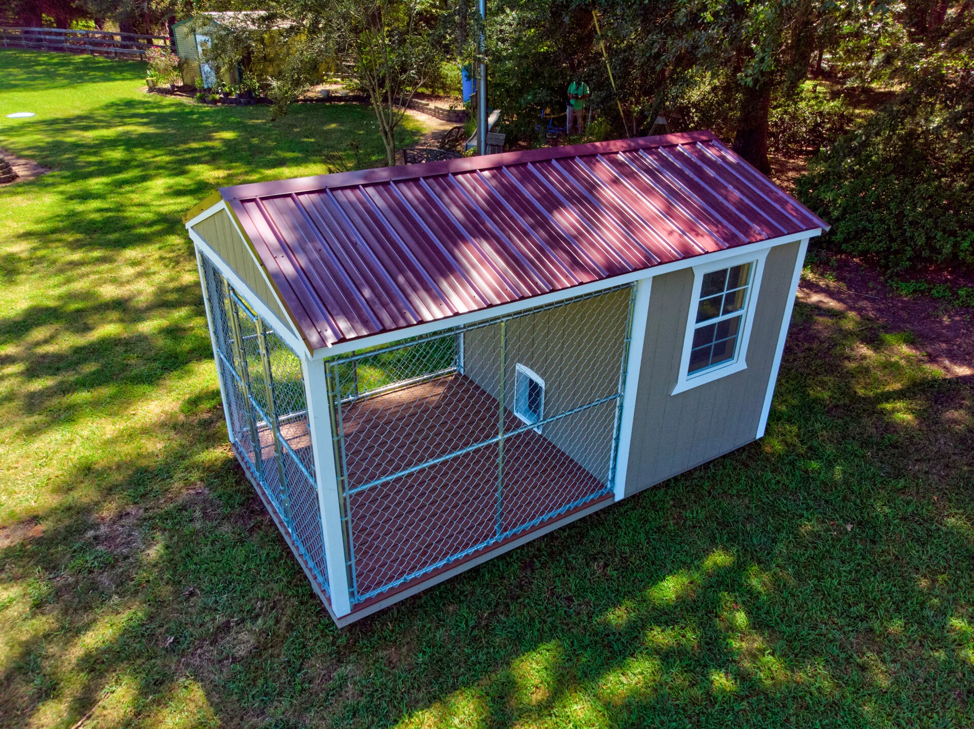 Overholt Portable Buildings — Dog Kennels