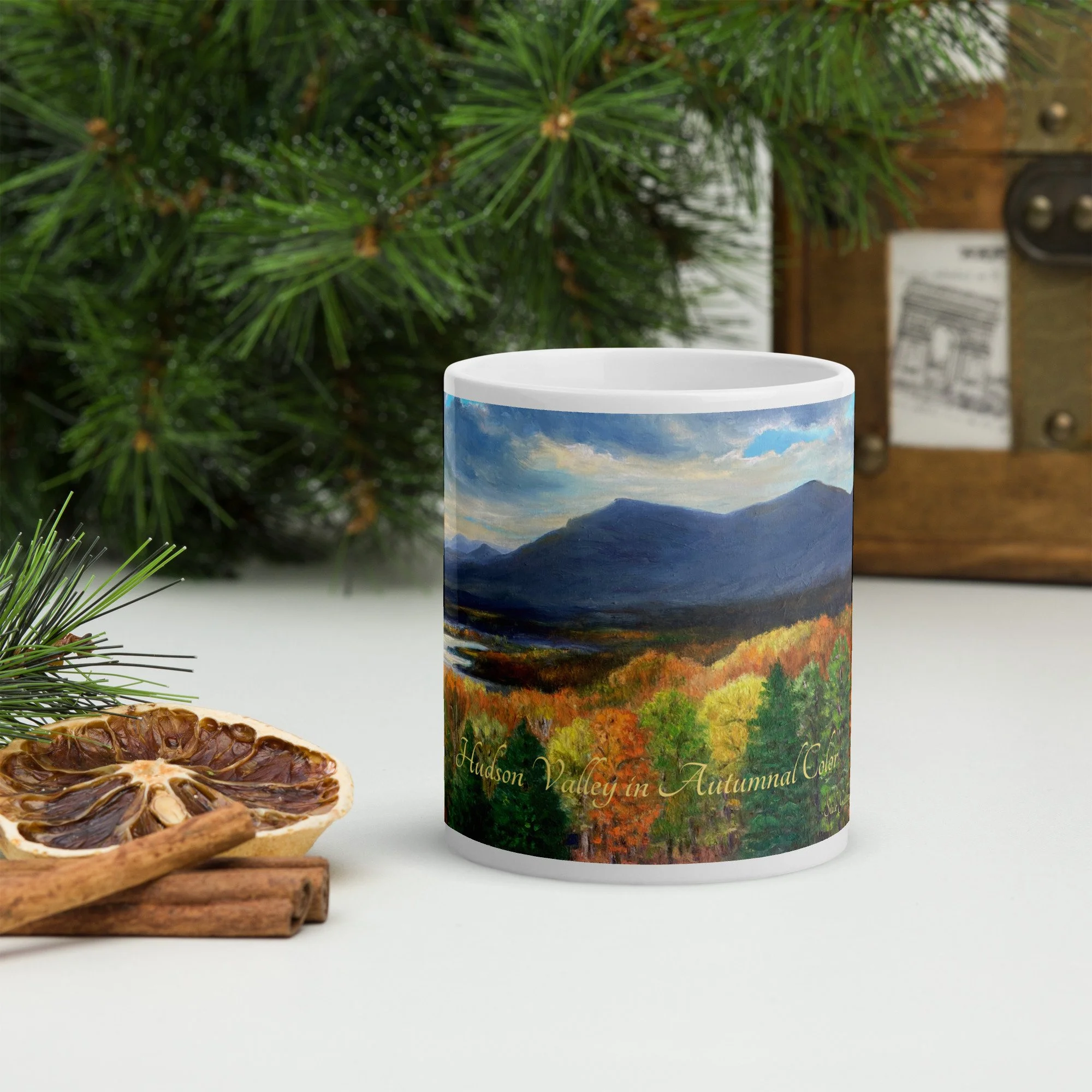 Hudson Valley in Autumnal Color Mug