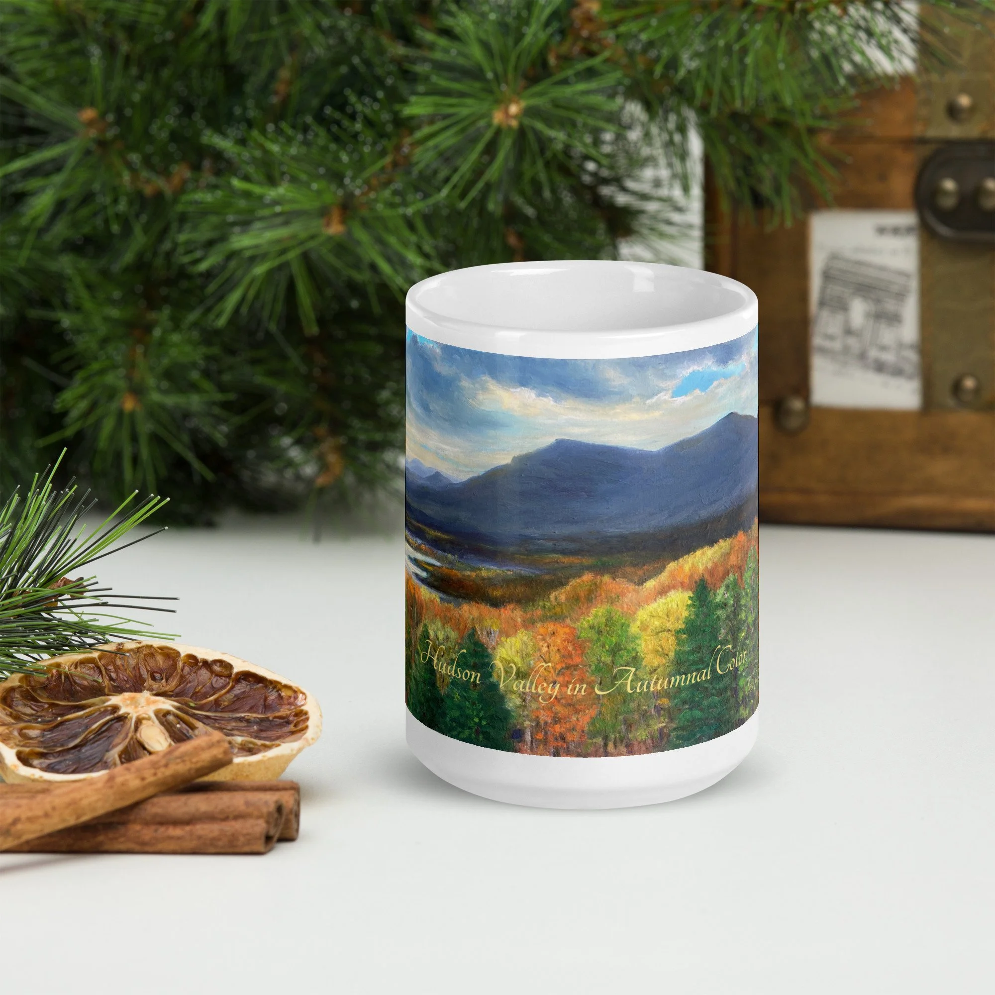 Hudson Valley in Autumnal Color - 15oz Mug