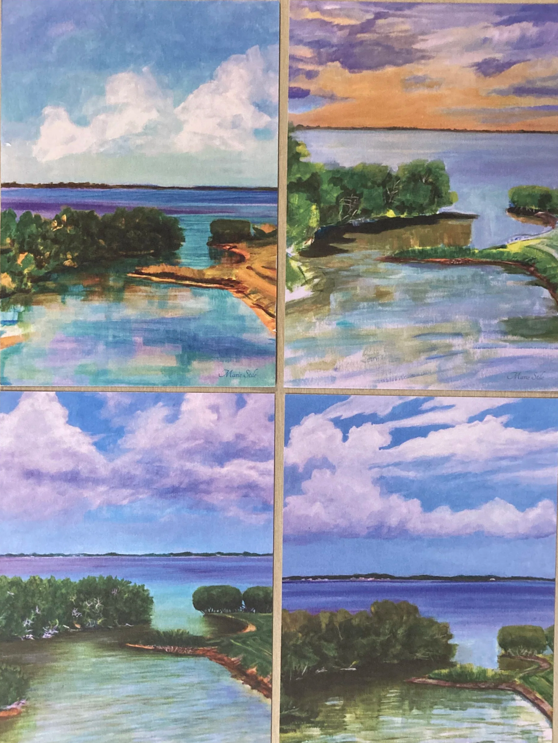 Florida Banana River Postcards
