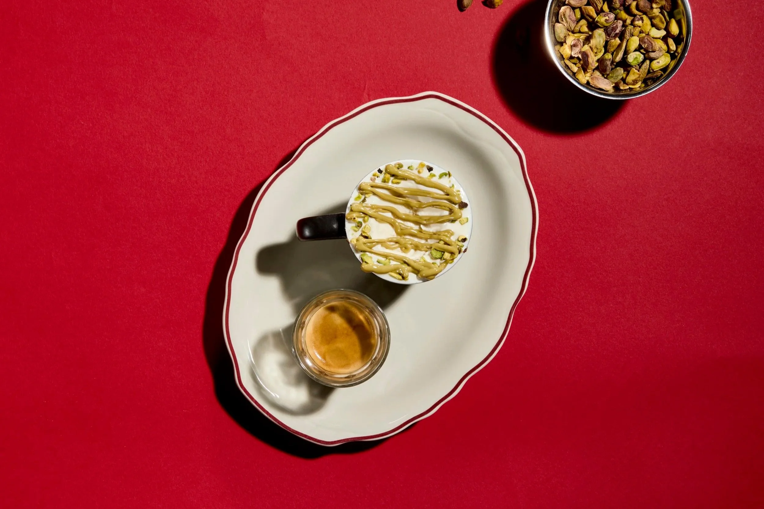 Pistachio Affogato