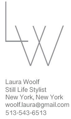 Laura Woolf | Still Life Stylist